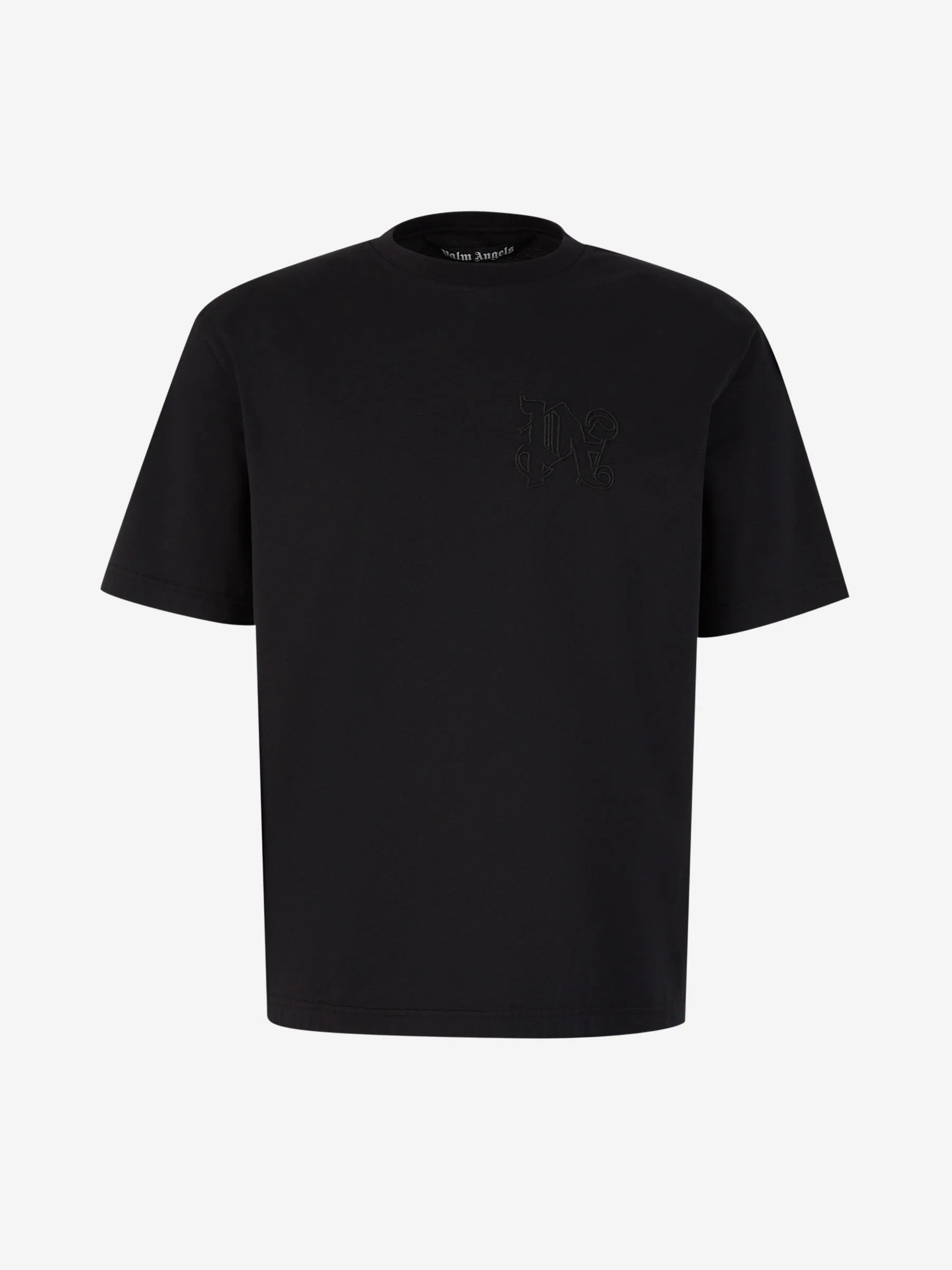 Palm Angels Camiseta Monograma Slim