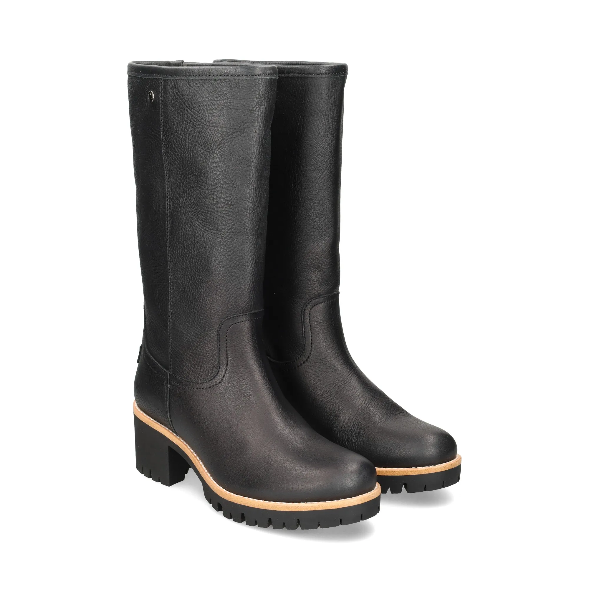 PANAMA JACK Botas con tacón de Mujer B17 NEGRO