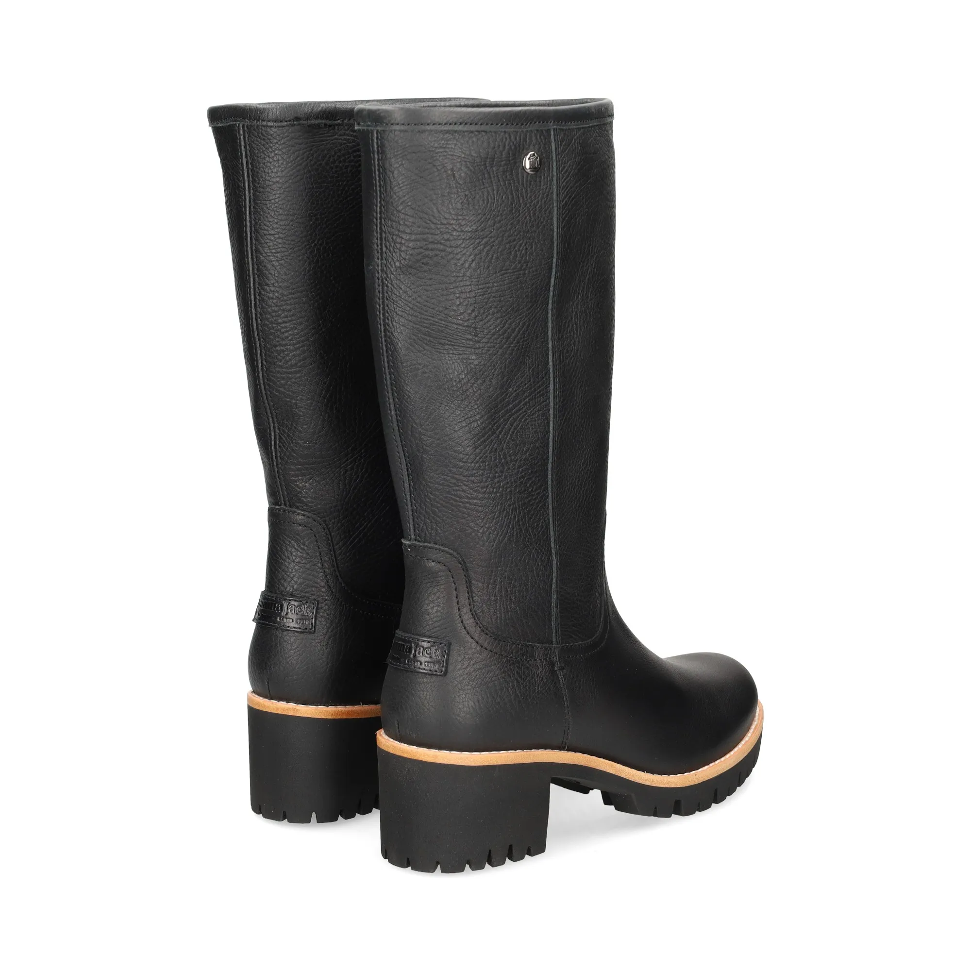 PANAMA JACK Botas con tacón de Mujer B17 NEGRO