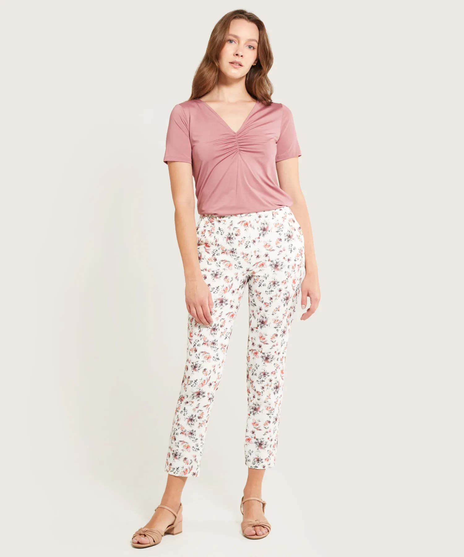 PANTAL&OACUTE;N CL&AACUTE;SICO ESTAMPADO