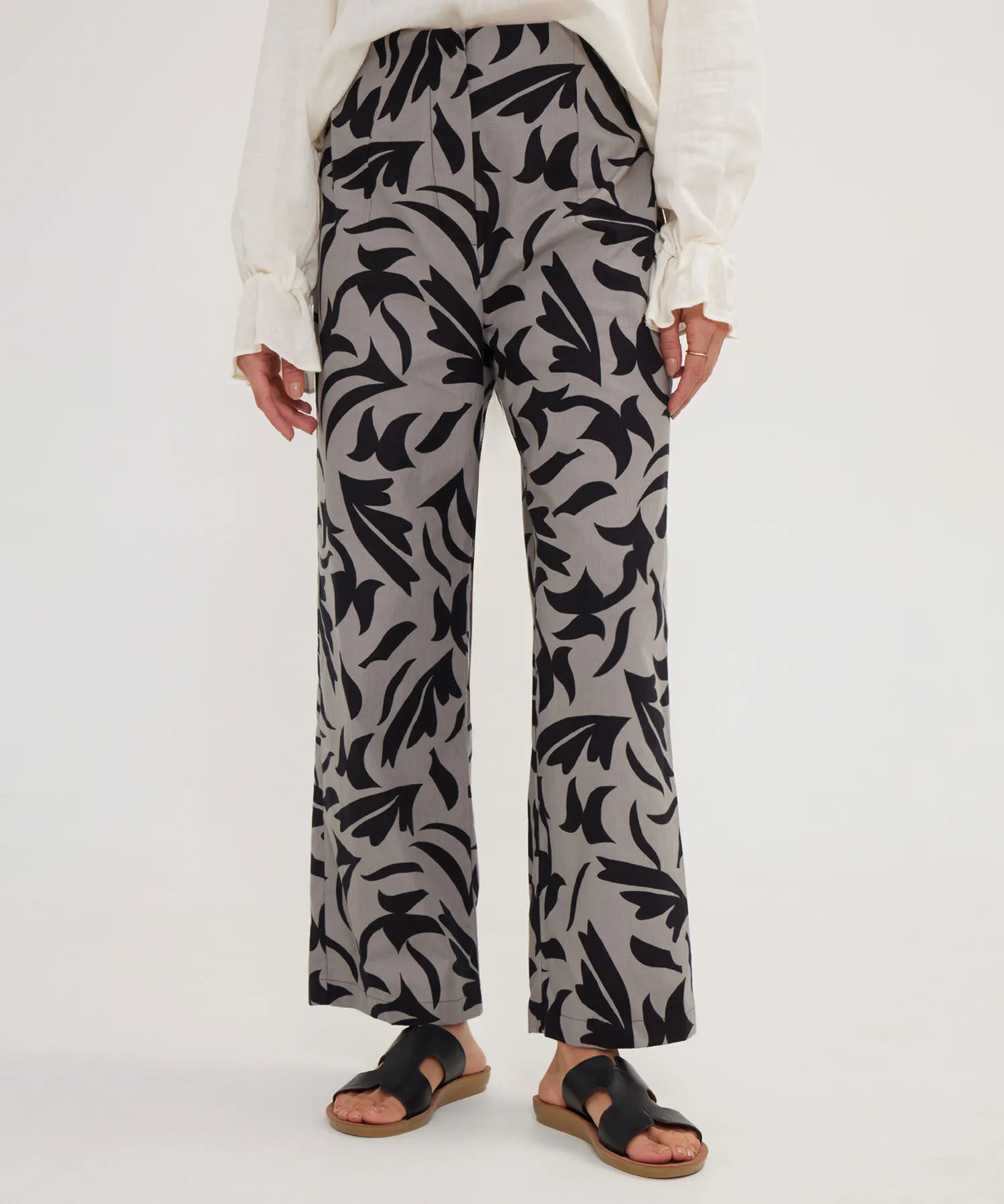 PANTAL&OACUTE;N FLUIDO ESTAMPADO