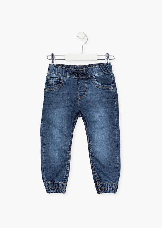 Pantalon Denim Felpa Niño Losan