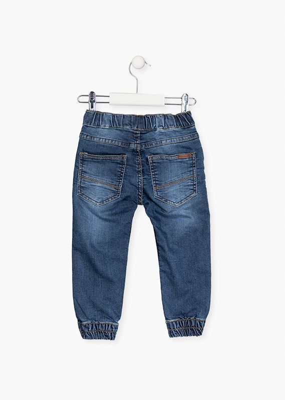 Pantalon Denim Felpa Niño Losan