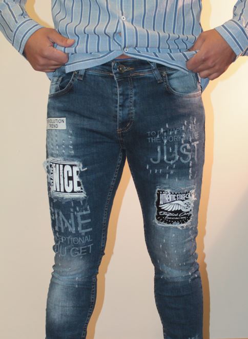 PANTALON LOWCOSTMANIA 5367 VAQUERO