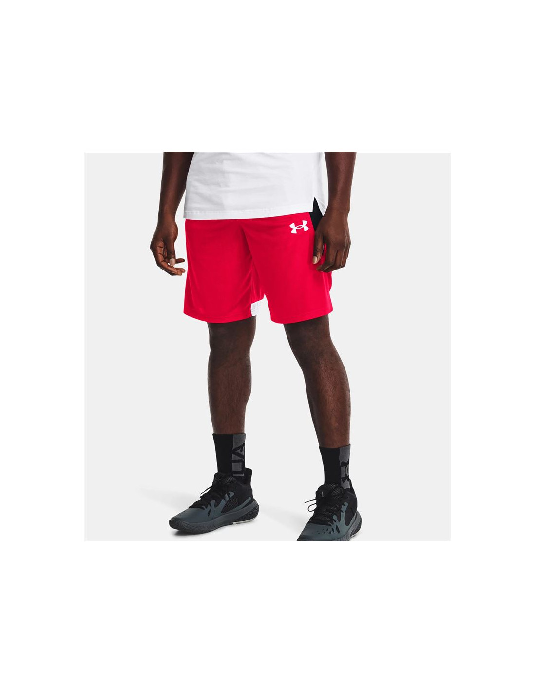 Pantalones cortos Under Armour Baseline Hombre Red