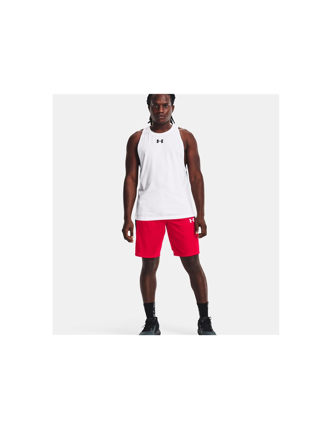Pantalones cortos Under Armour Baseline Hombre Red