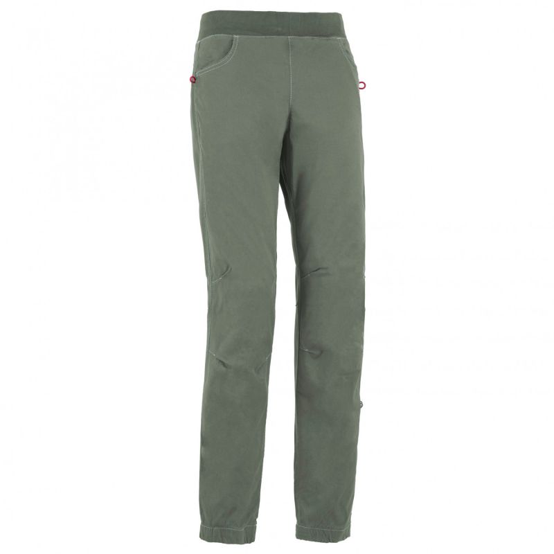PANTALONES DE ESCALADA PARA MUJER E9 MIAS (AGAVE)