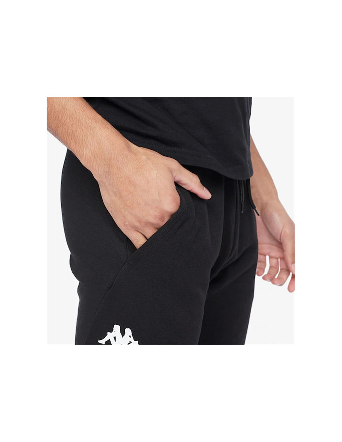 Pantalones Kappa Karbo Negro