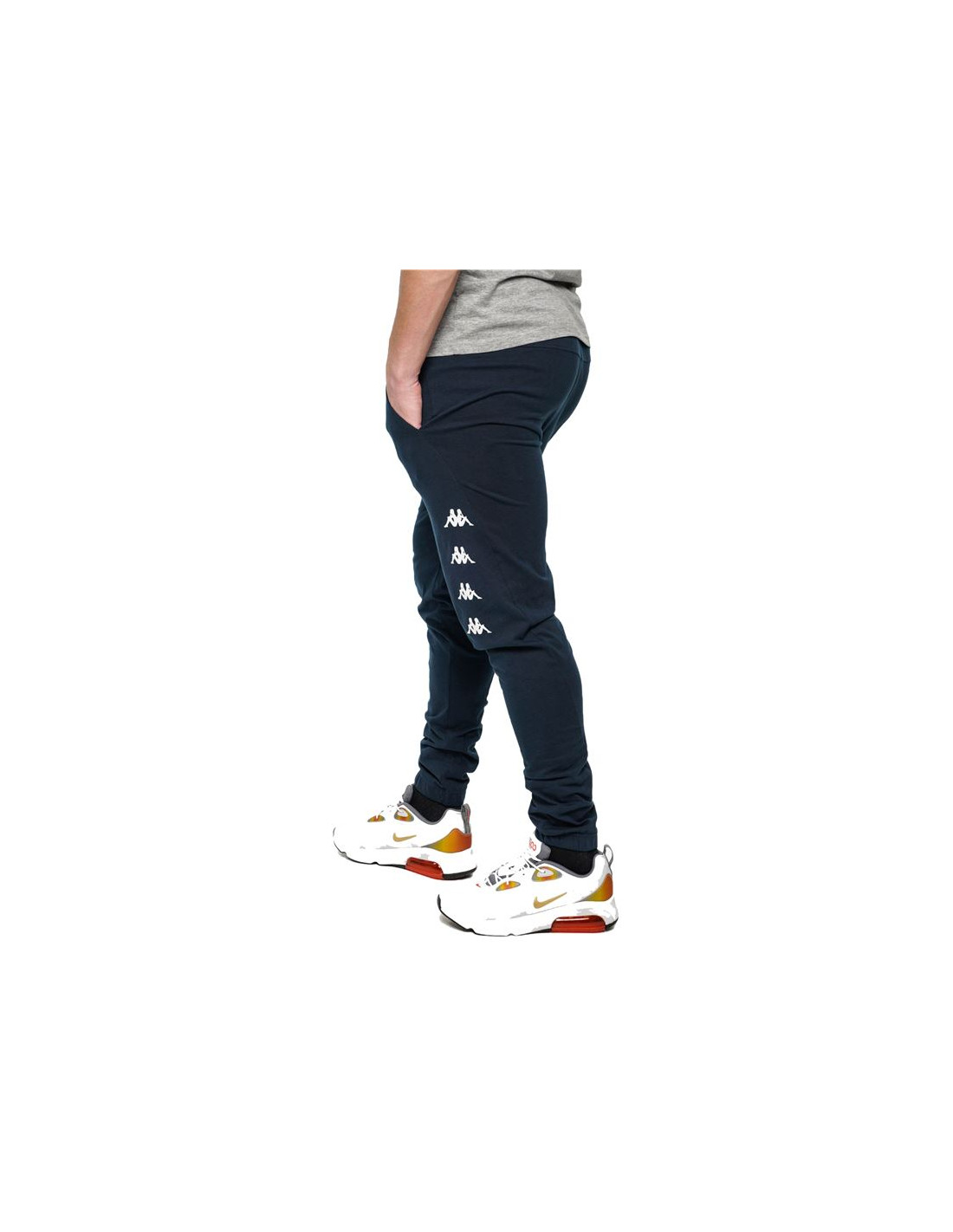 Pantalones Kappa Kolrik Hombre Azul