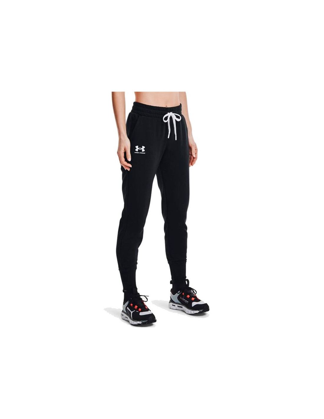 Pantalones Under Armour Rival Fleece Joggers Mujer Black
