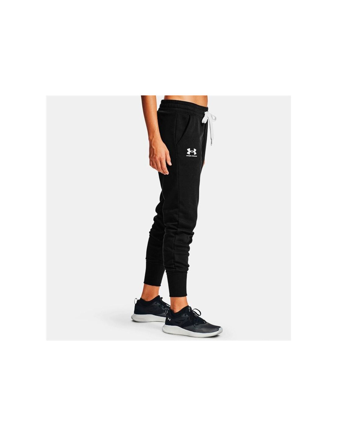Pantalones Under Armour Rival Fleece Joggers Mujer Black