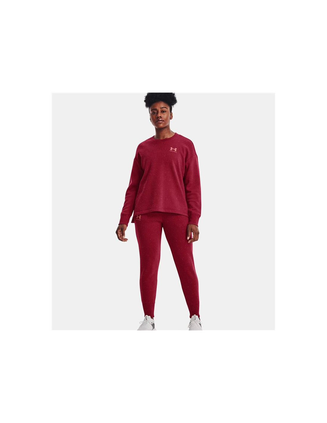 Pantalones Under Armour Rival Mujer Pink