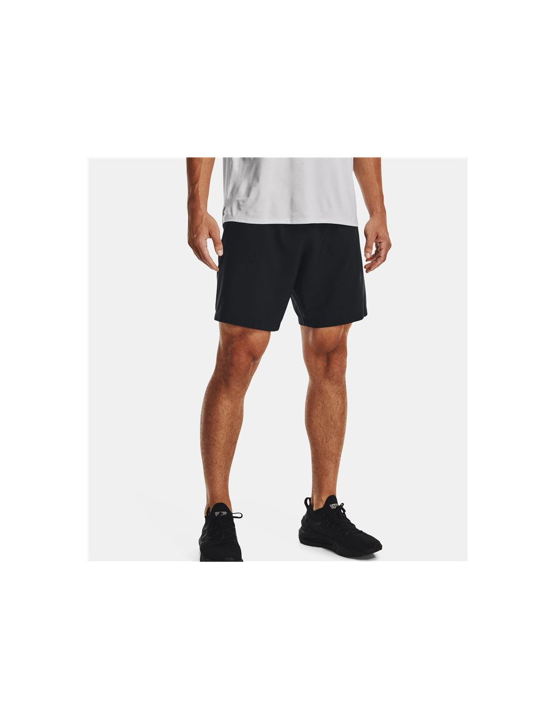 Pantalones Under Armour Woven Graphic Hombre Black
