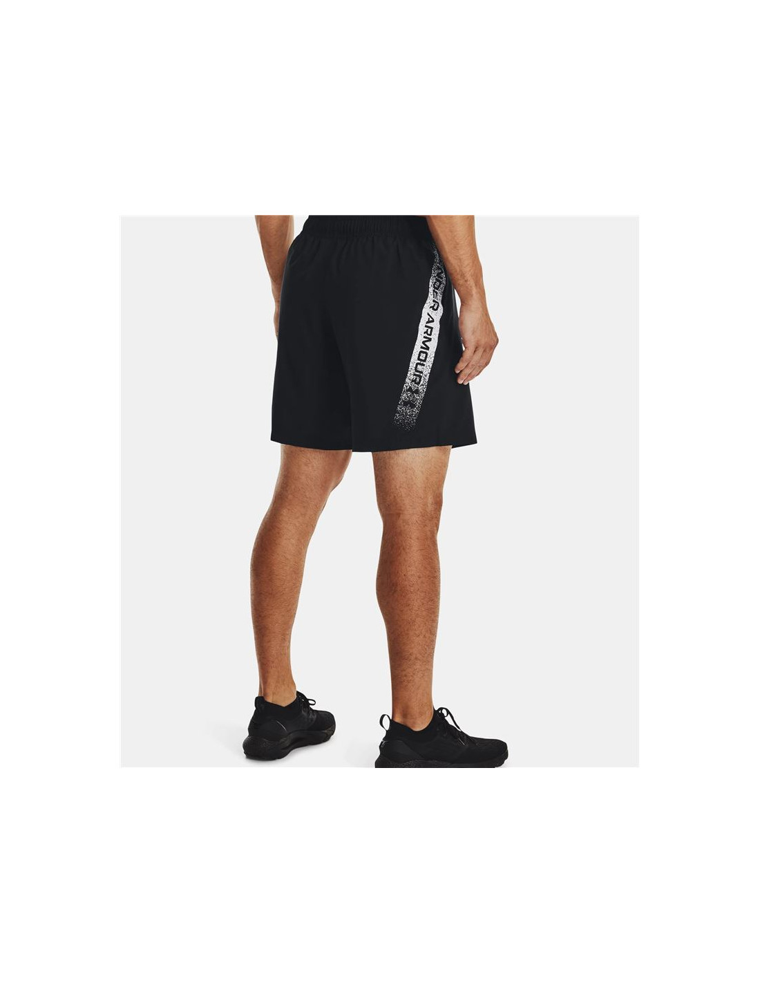 Pantalones Under Armour Woven Graphic Hombre Black