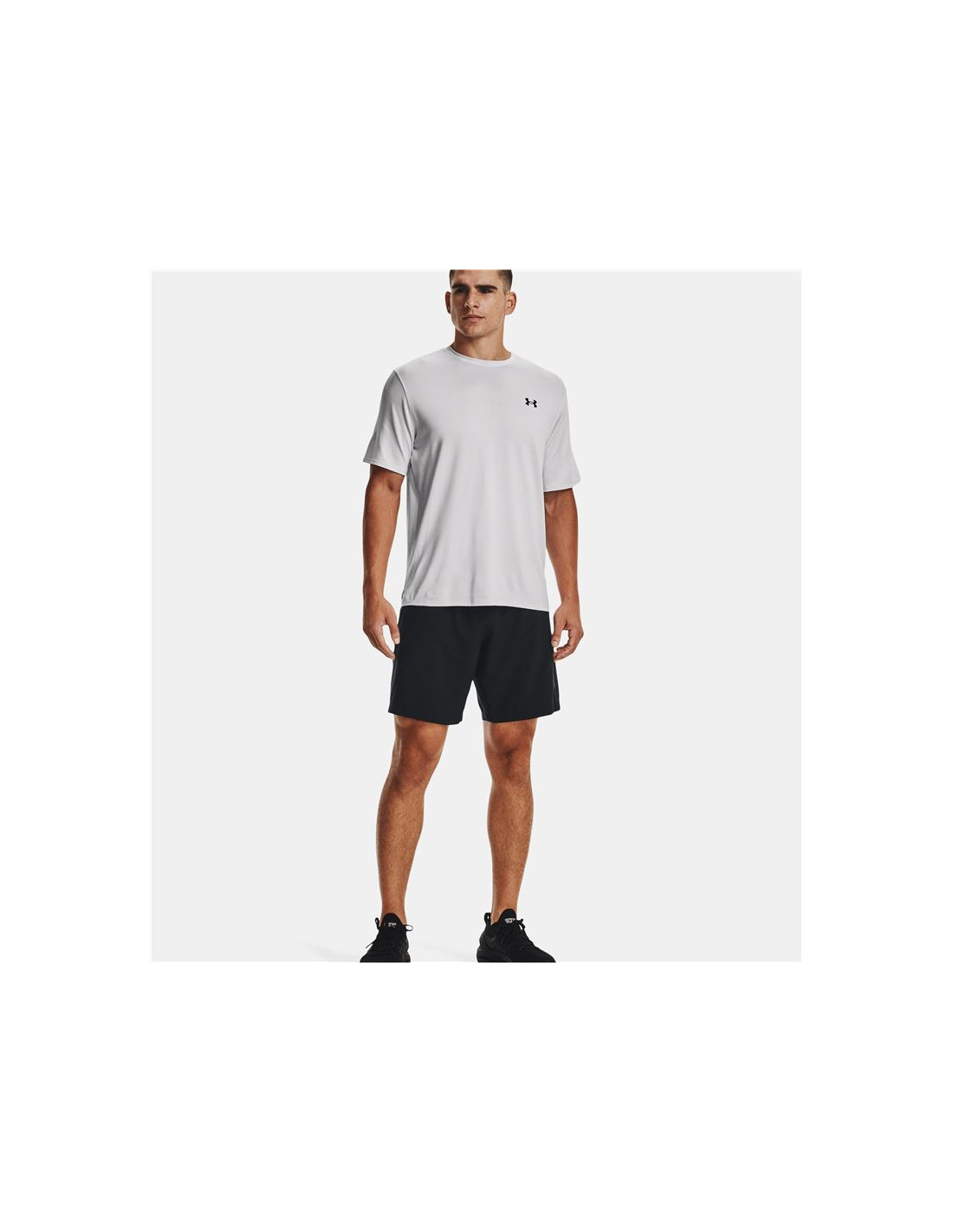 Pantalones Under Armour Woven Graphic Hombre Black