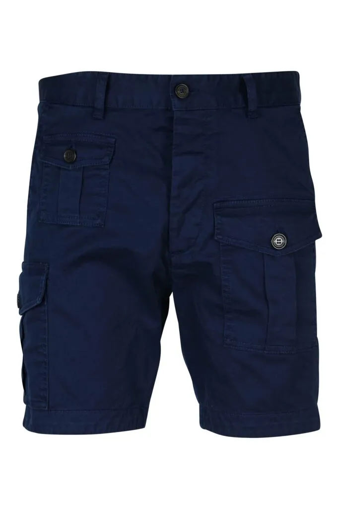 Pantalón azul oscuro corto 