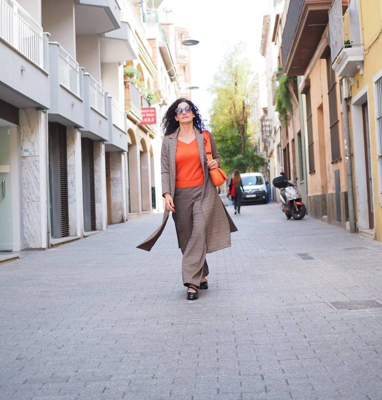 Pantalón básico ancho Laia Laffaure Estampado
