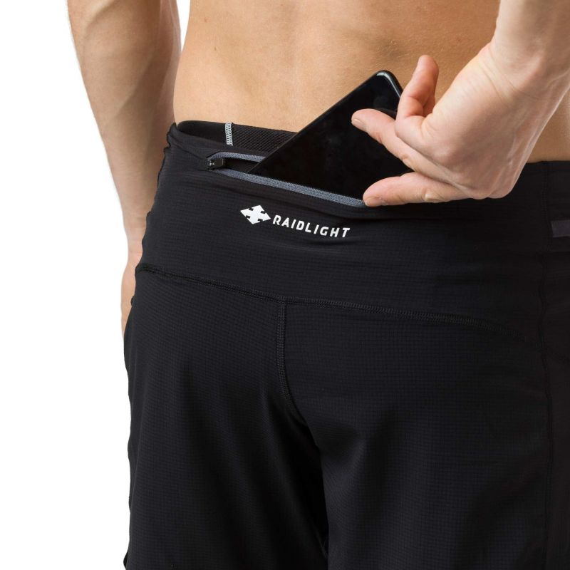 Pantalón corto Raidlight Responsiv 2en1 (negro)