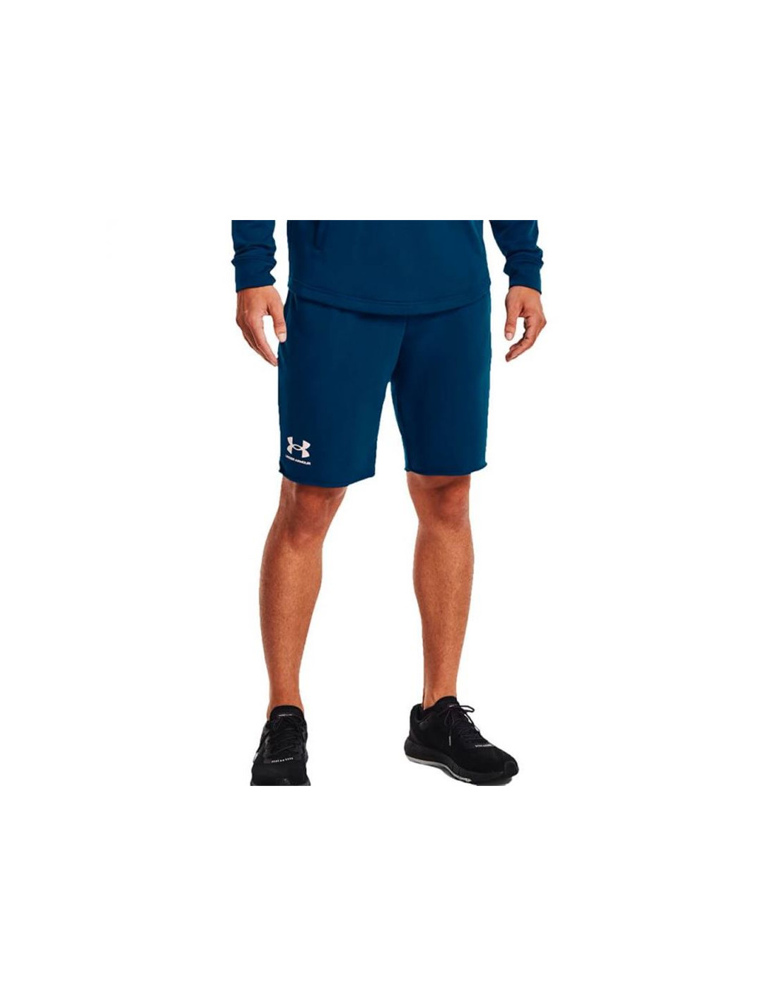Pantalón corto Under Armour Rival Terry Hombre Azul