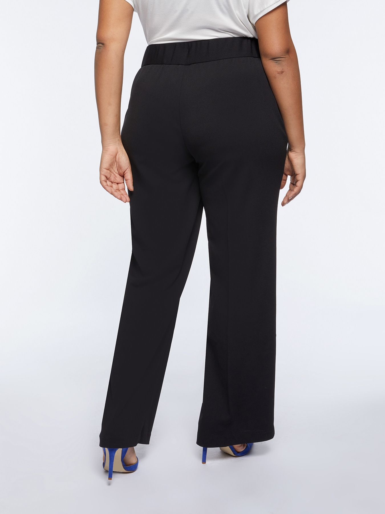 Pantalón de Crep Mujer Talla Grande