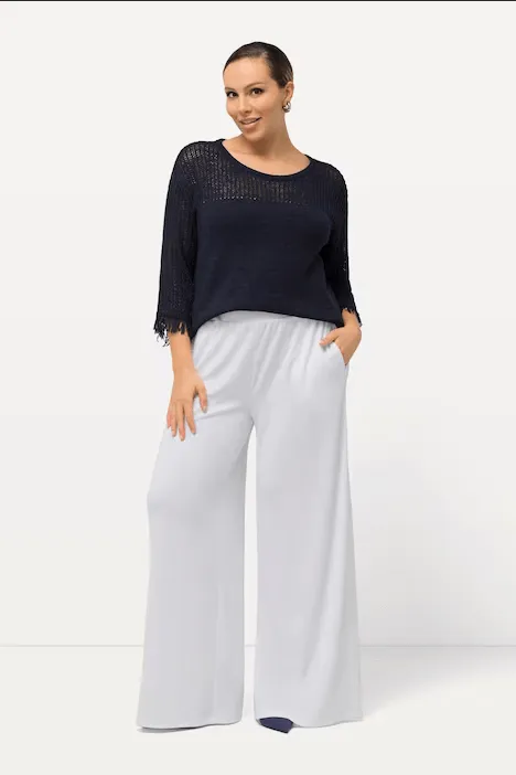Pantalón de Crep Mujer Talla Grande