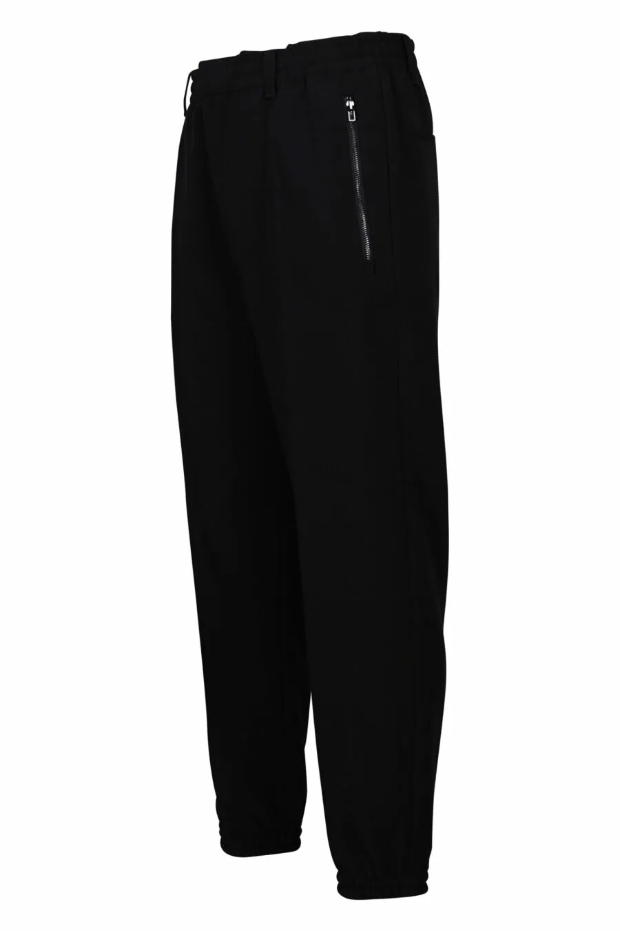Pantalón de vestir negro con minilogo