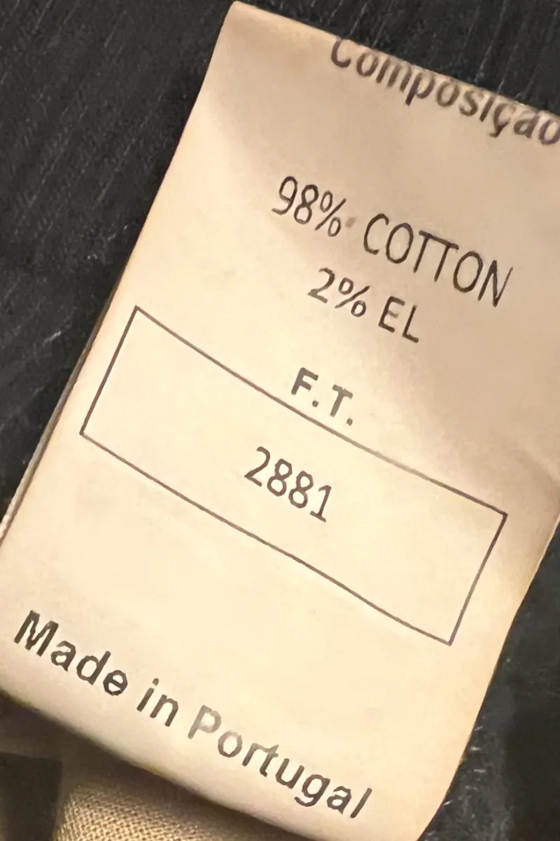 Pantalón jogger cargo ENGLAND negro