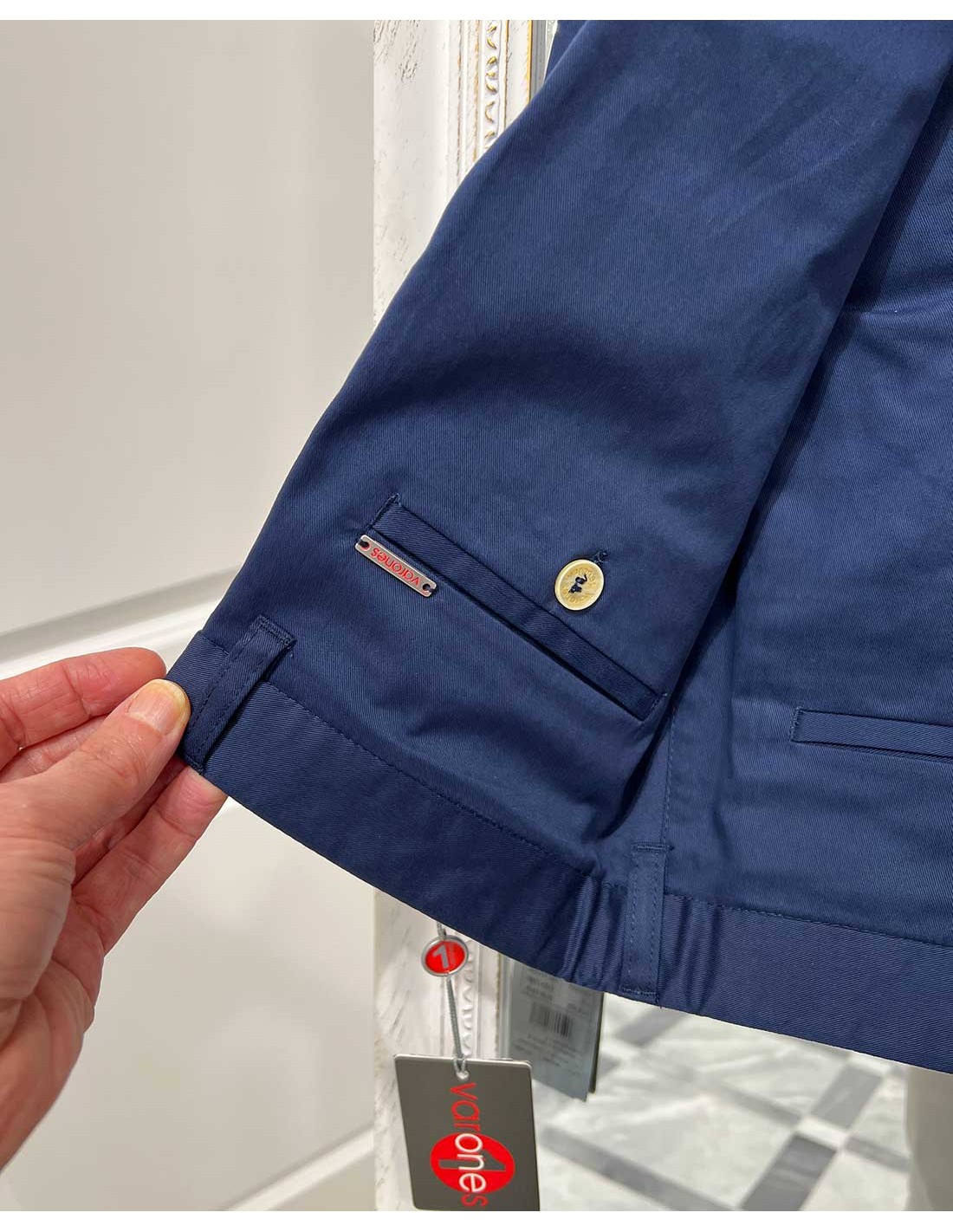 Pantalón Niño Varones Moda Infantil Azul
