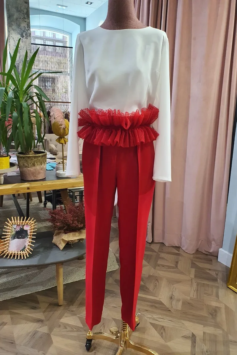 Pantalón Pitillo Plumetti Max