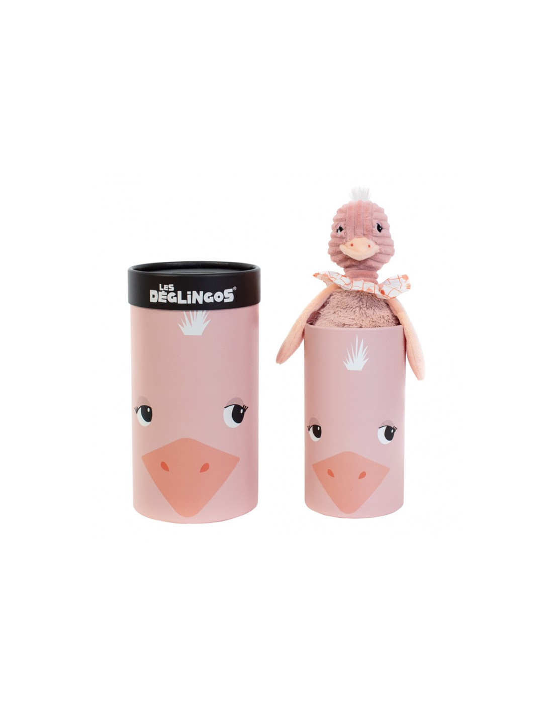 Peluche grande avestruz Déglingos