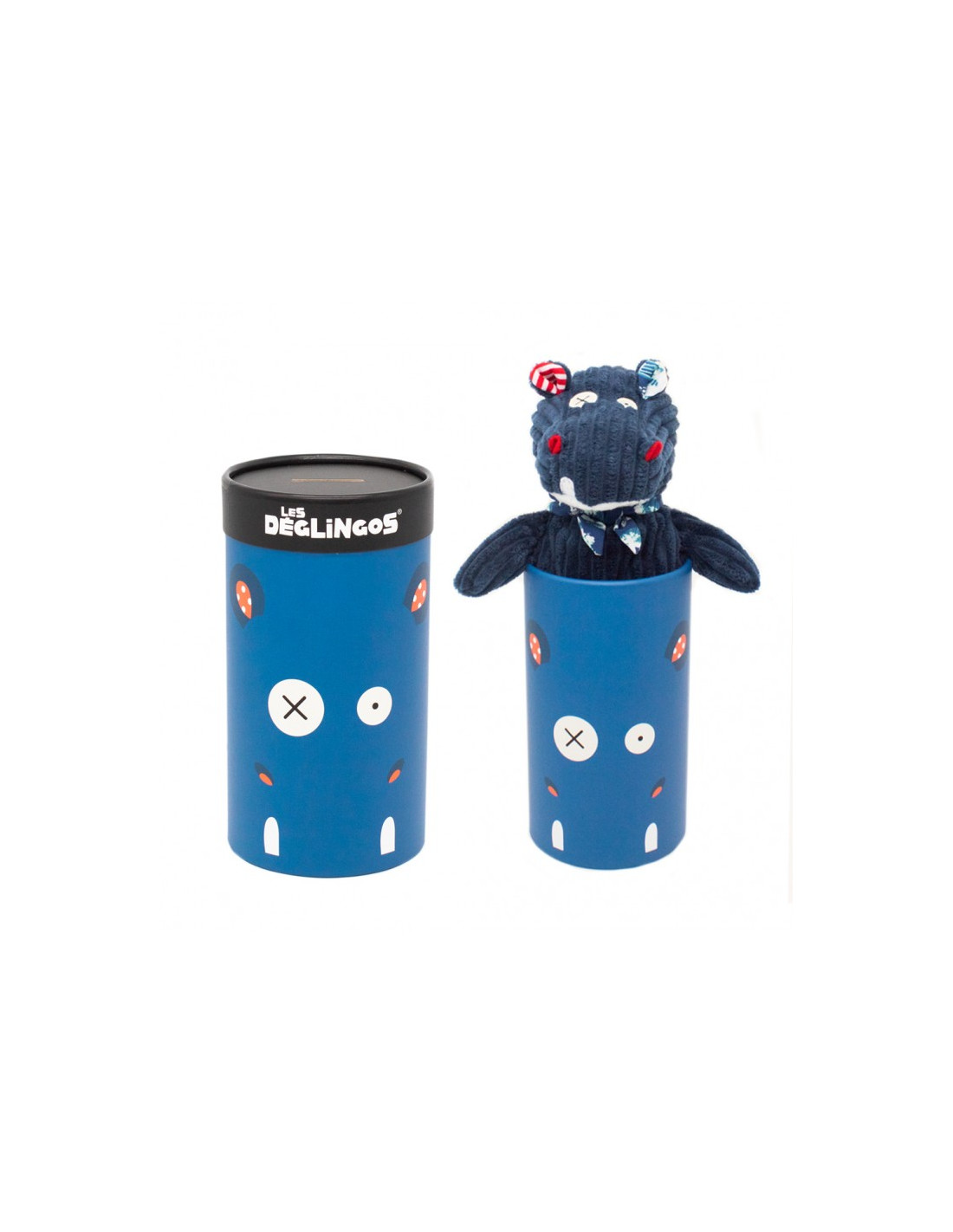 Peluche grande hipopótamo Déglingos