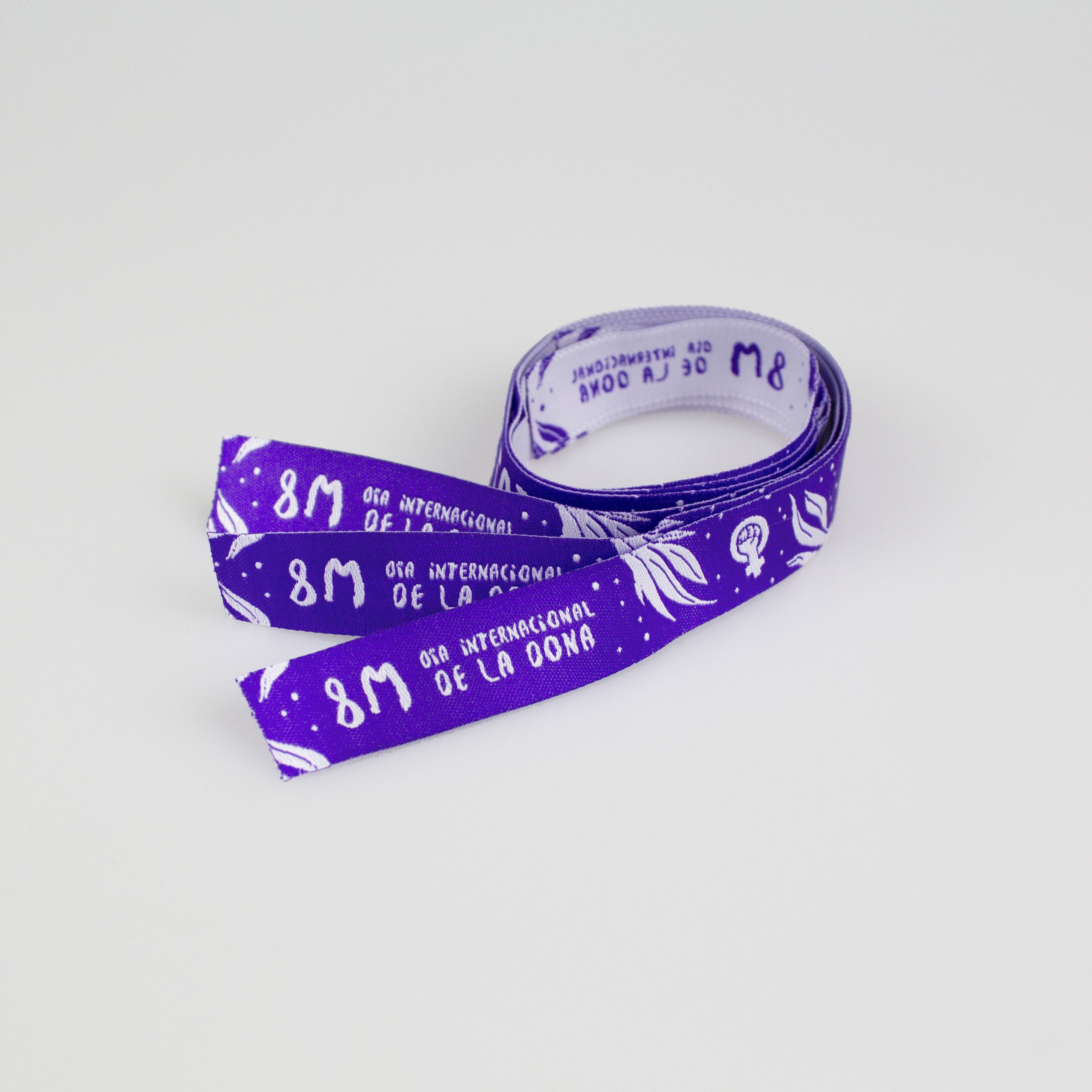 Per tu, per mi, per totes Pack 10 polseras de tela