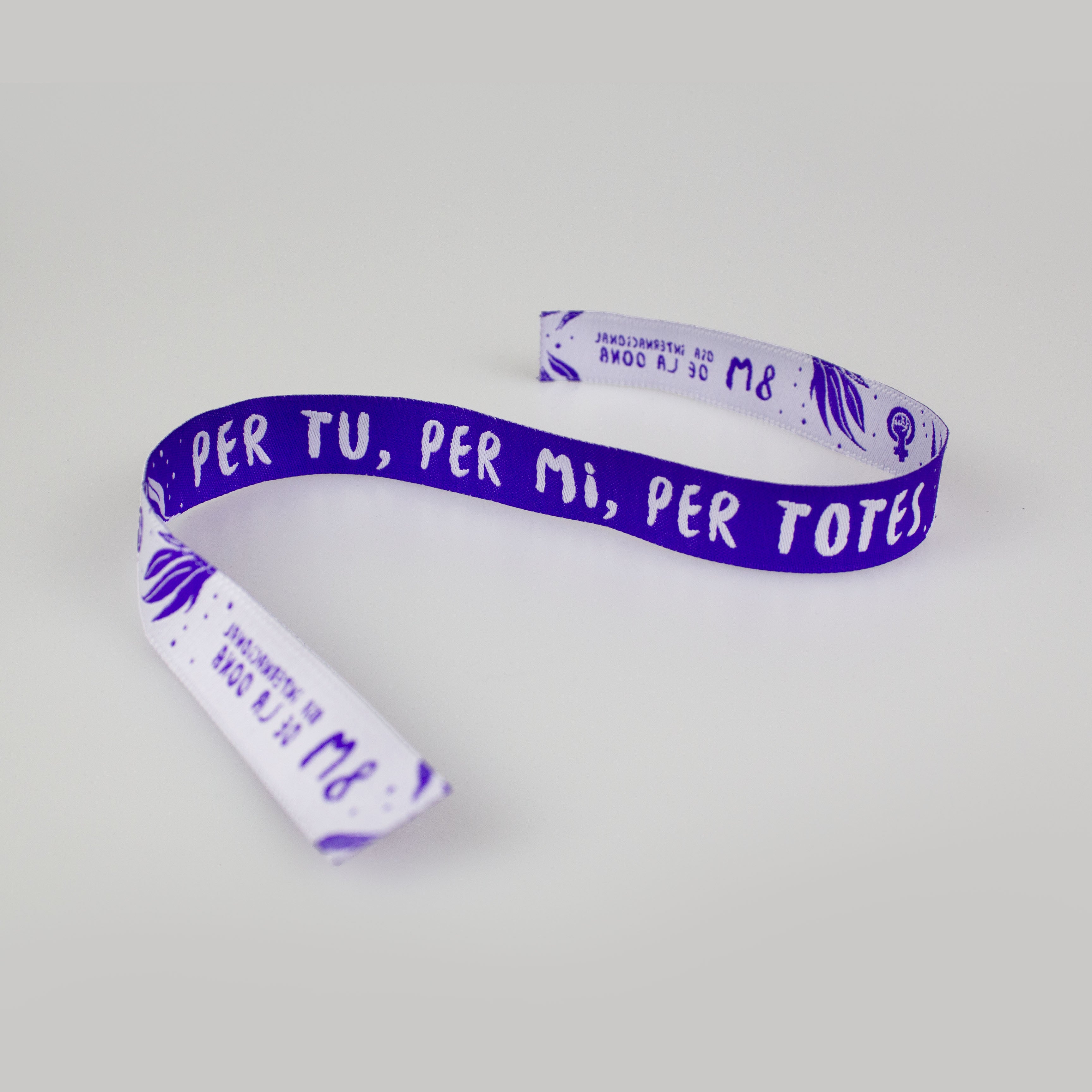 Per tu, per mi, per totes Pack 10 polseras de tela