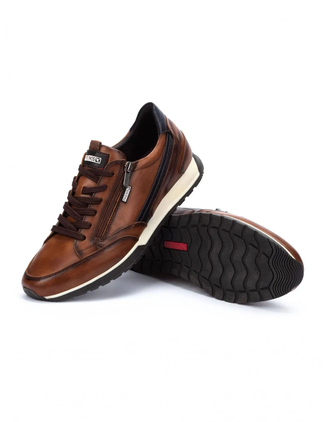 PIKOLINOS Zapatillas Vestir Cremallera Cuero