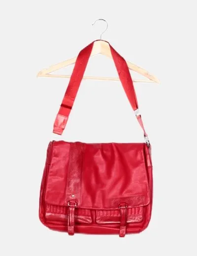 Piquadro Bolso rojo básico