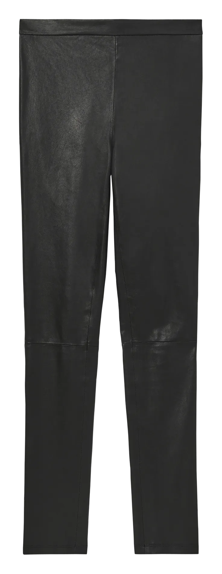 PIYA  PANTALóN DE CUERO SKINNY EN NEGRO