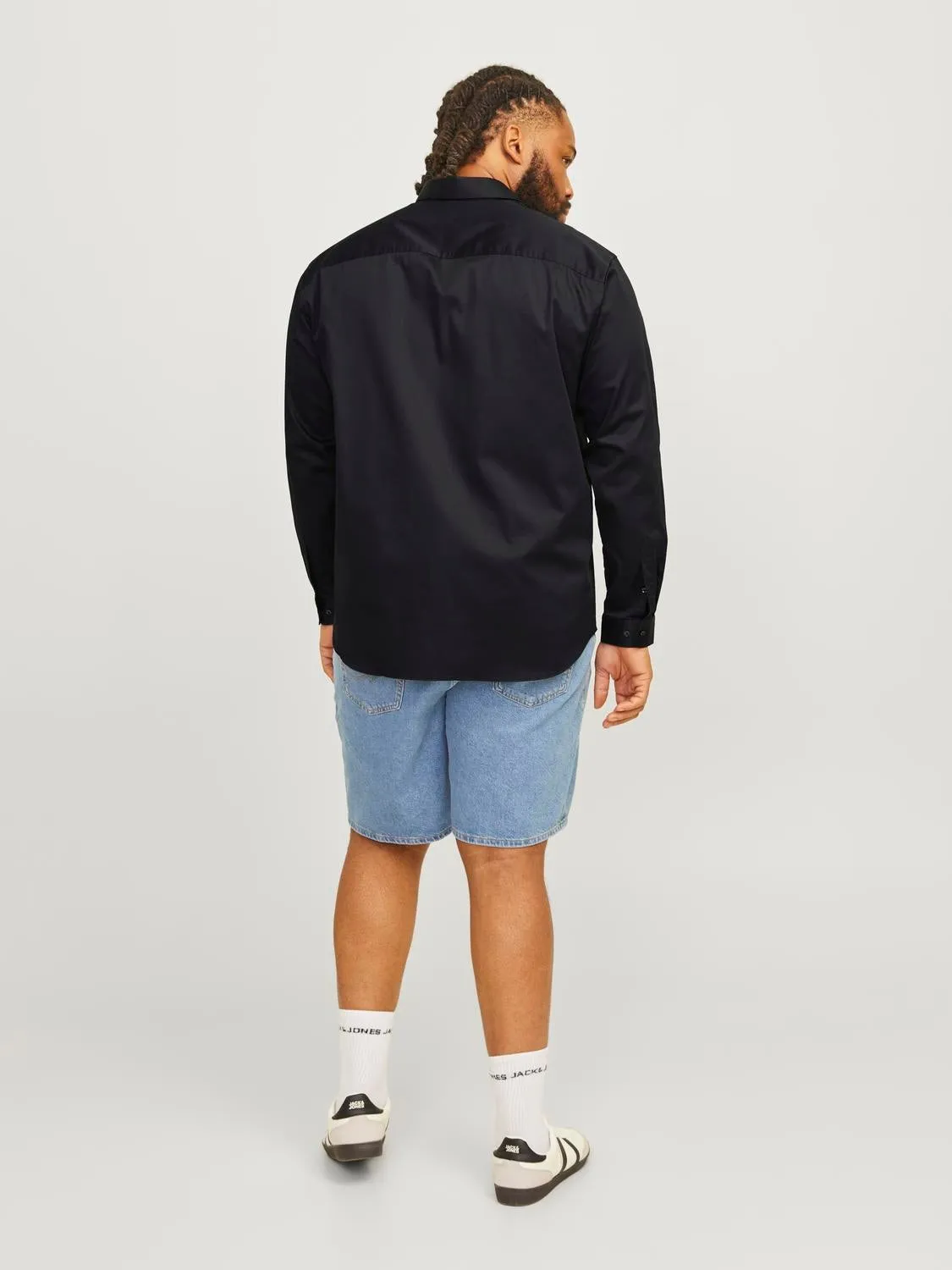 Plus Camisa Corte loose | Negro | Jack & Jones®