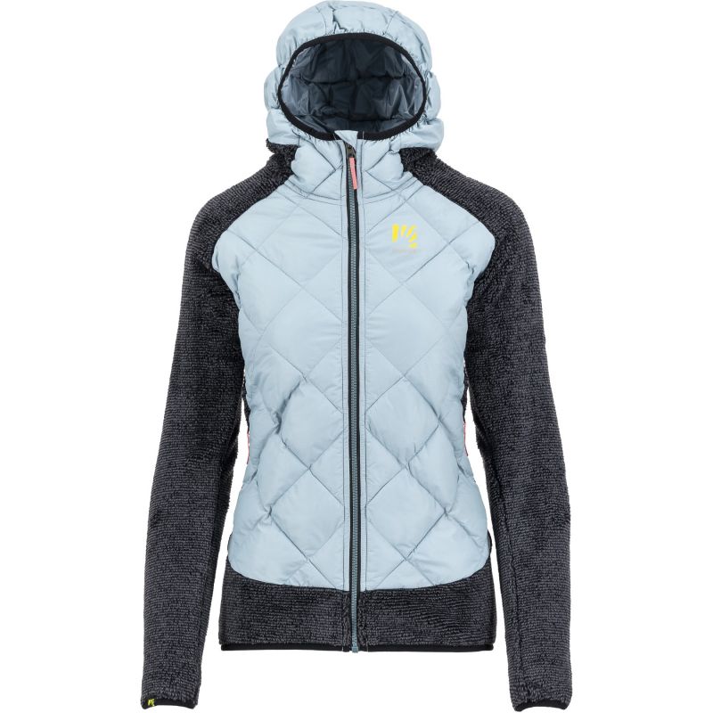 Polar híbrido para mujer Karpos Marmarole (DUSTY BLUE/BLACK)