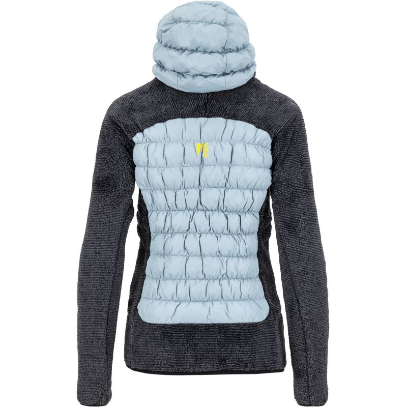 Polar híbrido para mujer Karpos Marmarole (DUSTY BLUE/BLACK)