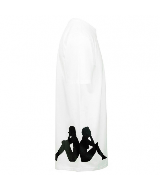 Polera Kappa Authentic Fico Blanca