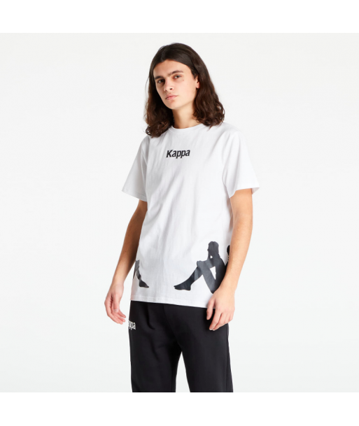 Polera Kappa Authentic Fico Blanca