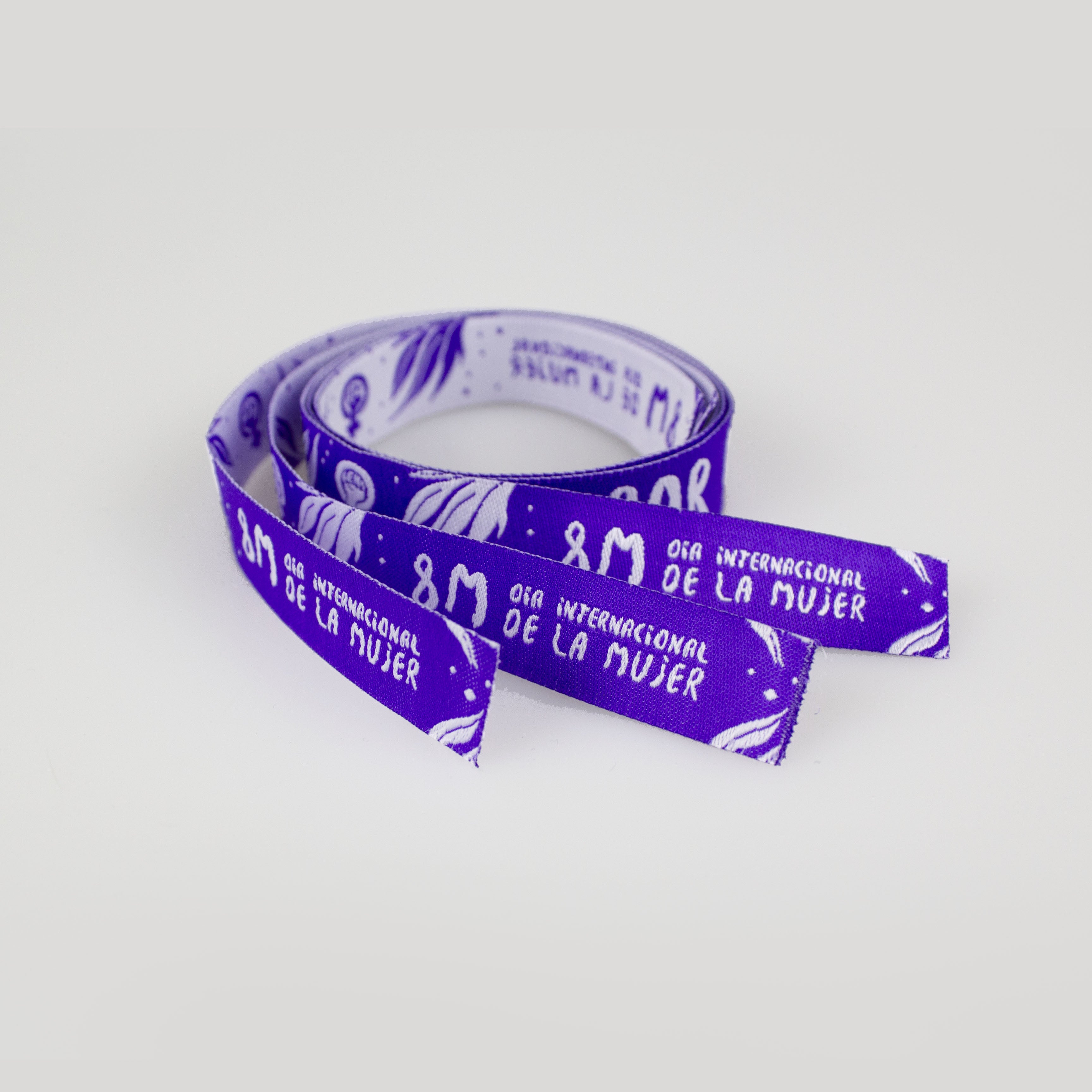 Por ti, por mí, por todas Pack 10 pulseras de tela