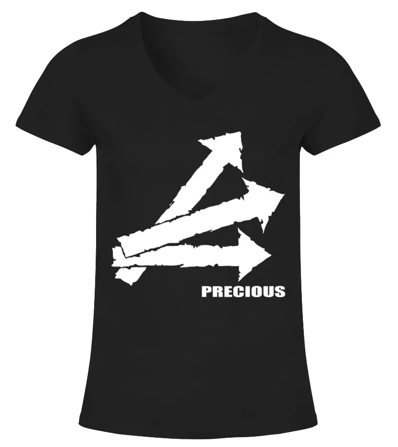 PRECIOUS  THE JAM BK CAMISETA CUELLO PICO MUJER