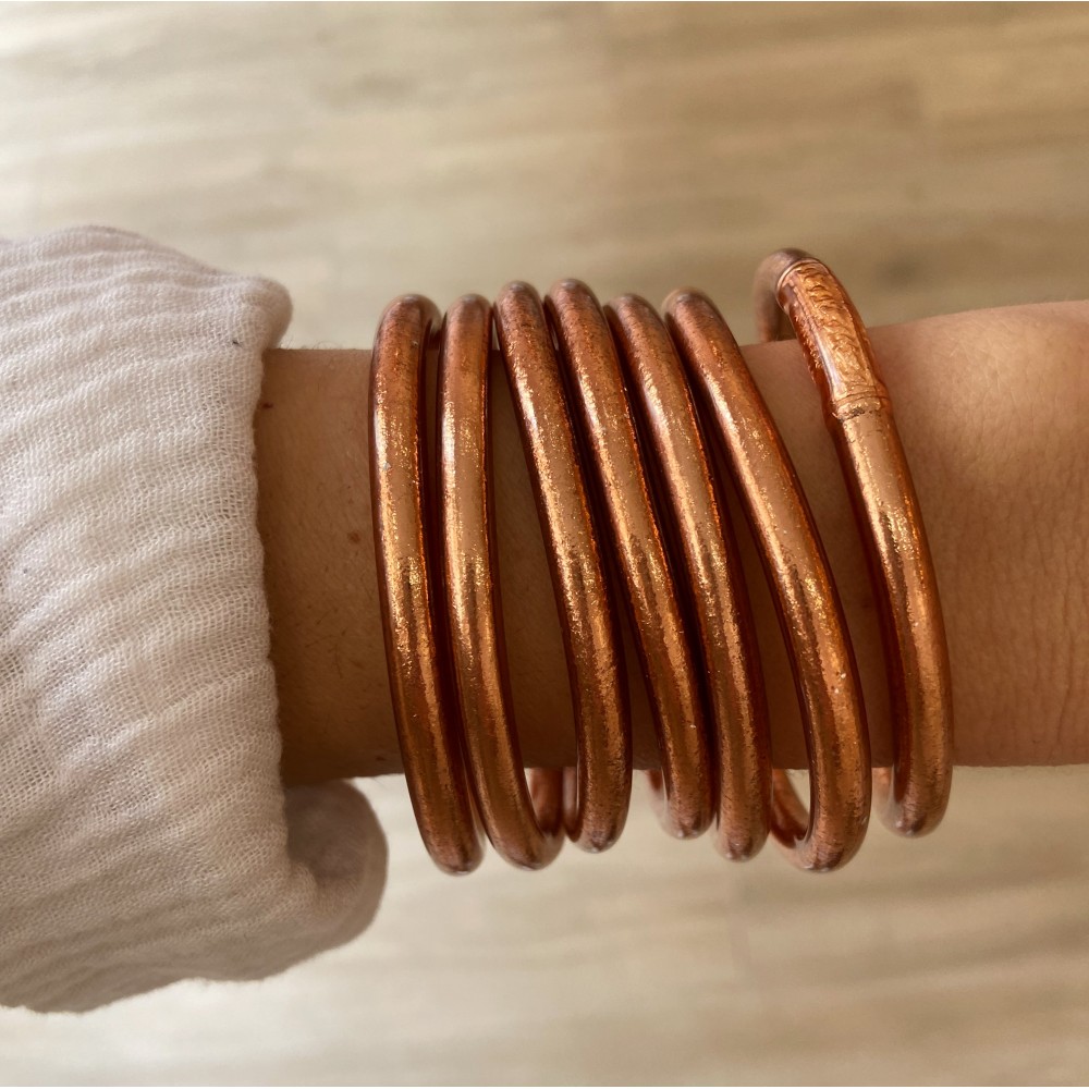 Pulsera Pan de Oro Cobre