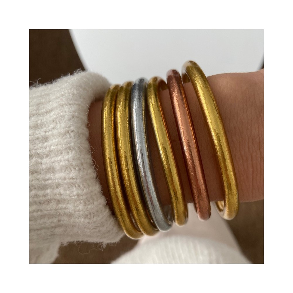 Pulsera Pan de Oro Cobre