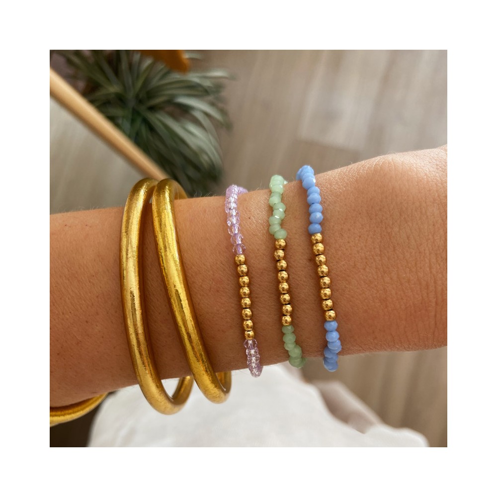 Pulsera Pan de Oro Dorada