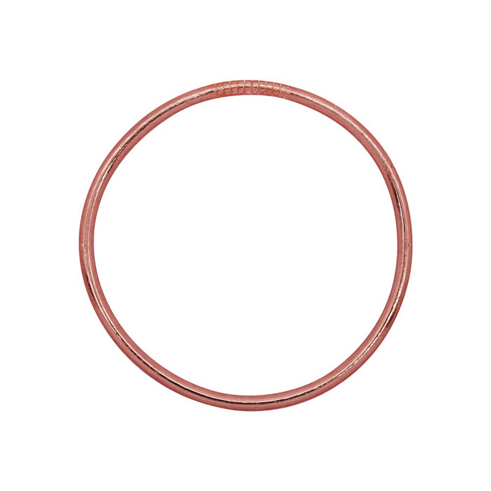 Pulsera Pan de Oro Rosa Fina