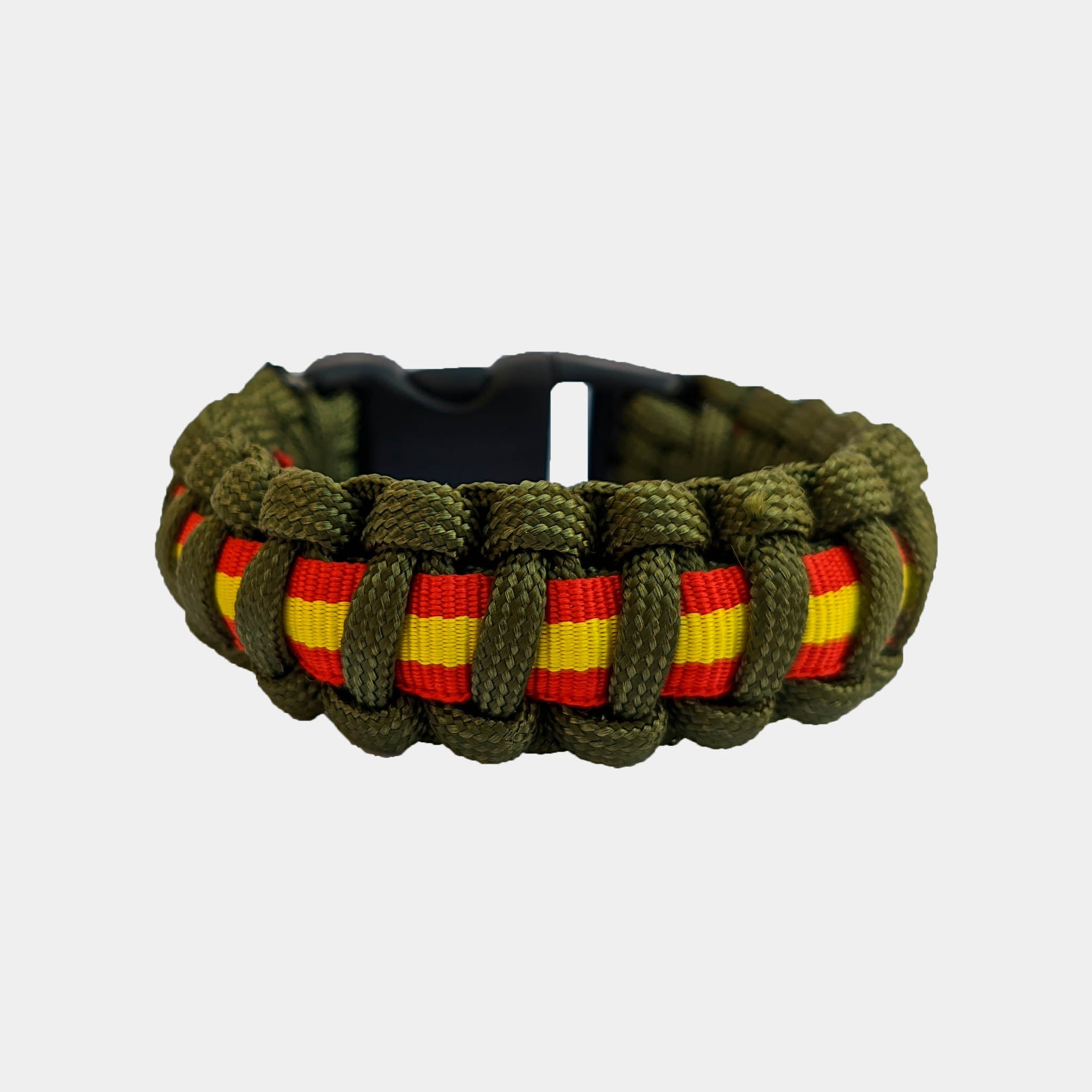 PULSERA PARACORD CON BANDERA DE ESPAA  SERMILITAR