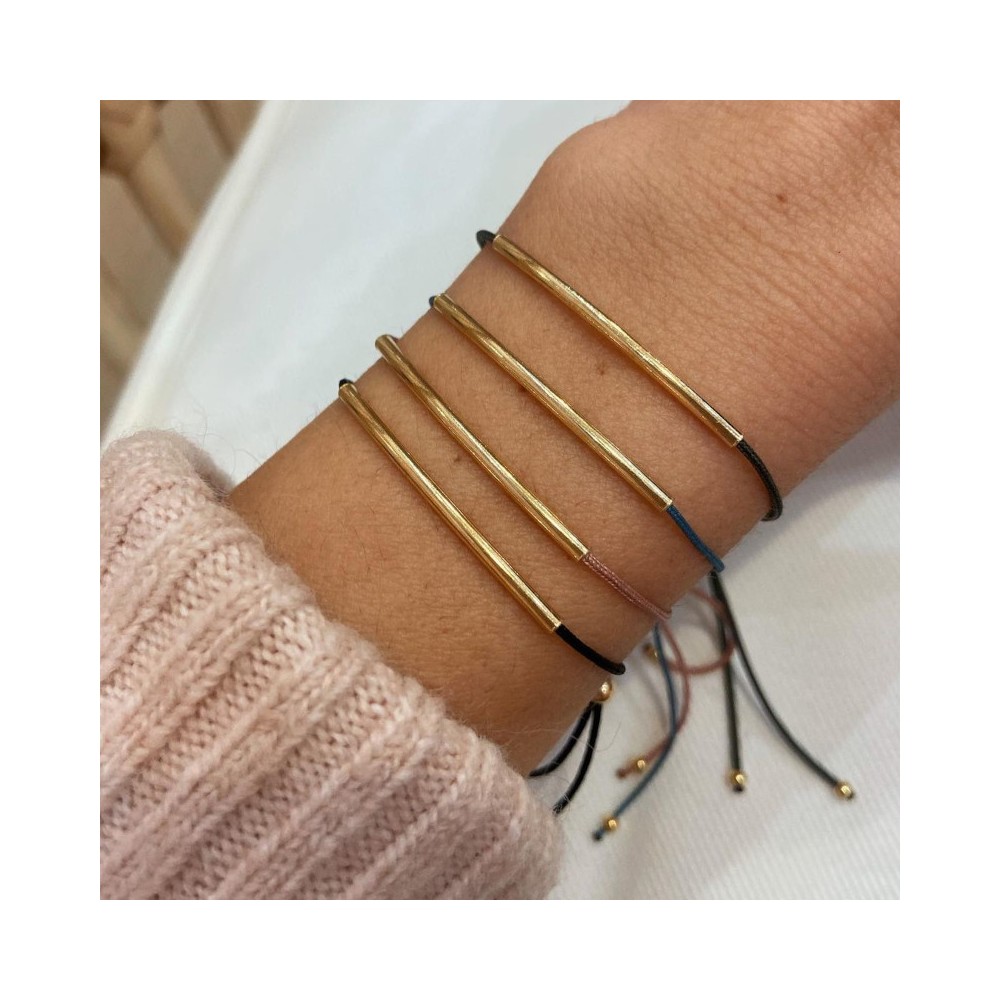 Pulseras Aday Oro (Varios Colores)