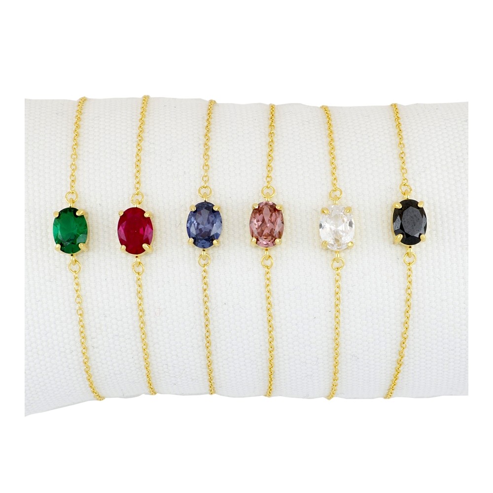 Pulseras Aliyah Oro (Varios Colores)